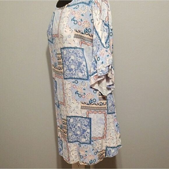 1X -  Plus size tunic with ruffle sleeves - Picture 4 of 4